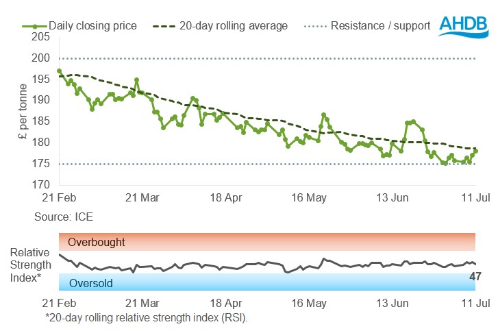 Grains graph 14 07 2025
